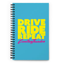 Load image into Gallery viewer, Travel | Spiral Notebook | Drive. Ride. Repeat.